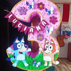Bluey Theme Piñata 