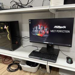 Gaming computer comes with monitor keyboard and mouse win 11