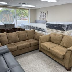 Sofa Slipper And Loveseat🚛🚛 We Deliver🚛🚛