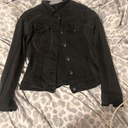 Black jean jacket 