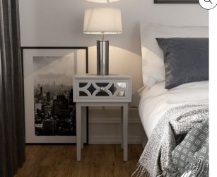 Cozayh Grey Set Of 2 Nightstand