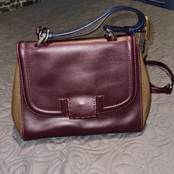 Authentic FENDI Sylvana Colorblock Convertible Bag 
