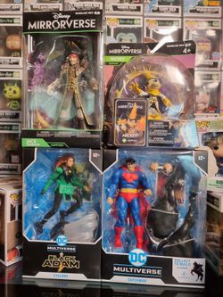 DC/Disney Action Figure Bundle (1 with medium box damage)