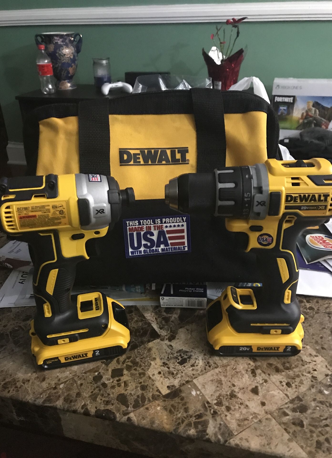 Dewalt set xr