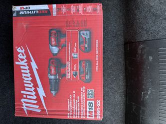 Milwaukee Combo Drill And Impact Driver