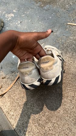 Black . Size 38 off white
