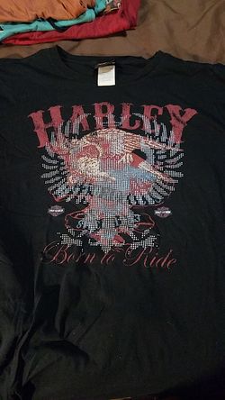 Womens Harley Davidson shirt, size 2x fits more like 1x, very good condition