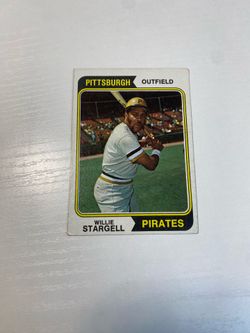 1974 Topps Baseball Card Willie Stargell #100 KB
