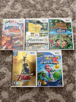 Nintendo wii games 25 each