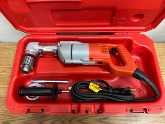 Milwaukee 3107-20 7-Amp Corded 1/2 in. Corded Right-Angle Drill Kit with Hard Case