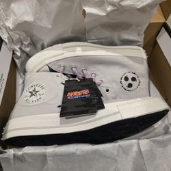 Naruto X Converse Sasuke Edition Size 6 Mens