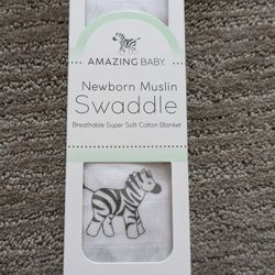 Brand New Newborn Muslin Swaddle