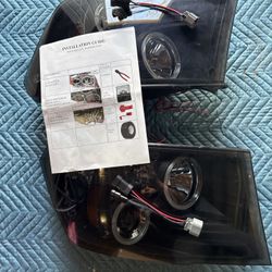 🔥 LED Halo Headlights for RAM 1500 (2009–2018) 🔥