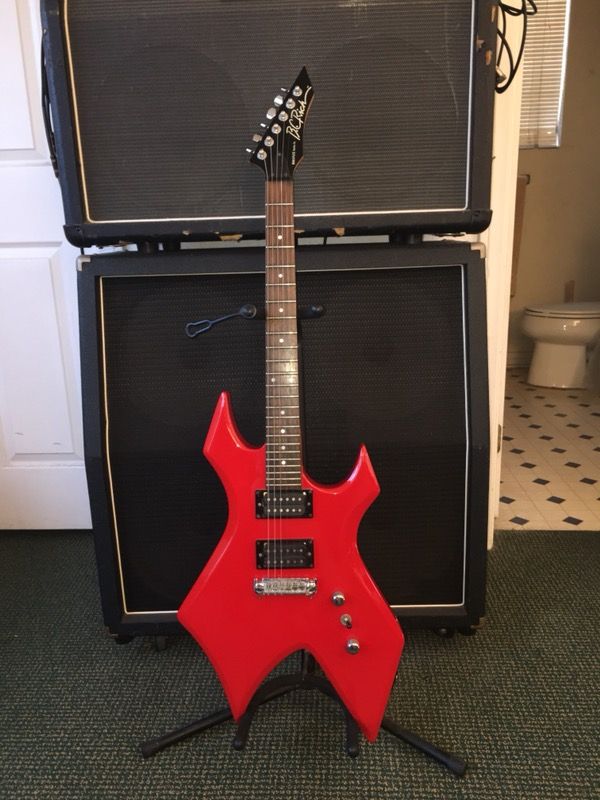 2005 BC RICH BRONZE SERIES WARLOCK MODEL WG-5T/R ELECTRIC GUITAR