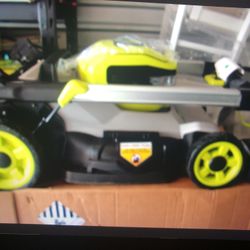 40V HP Brushless 21 in. Cordless Battery Walk Behind Self-Propelled Lawn Mower with  40V Brushless Cordless Battery Att(1)6.0 Ah Batteries and Charger