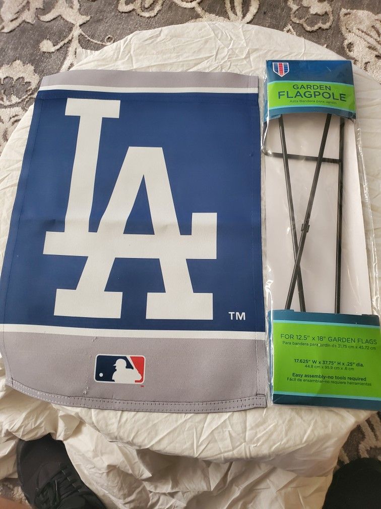 Dodgers Garden Flag