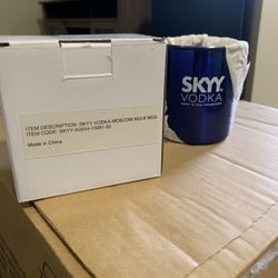 Sky Aluminum Mugs