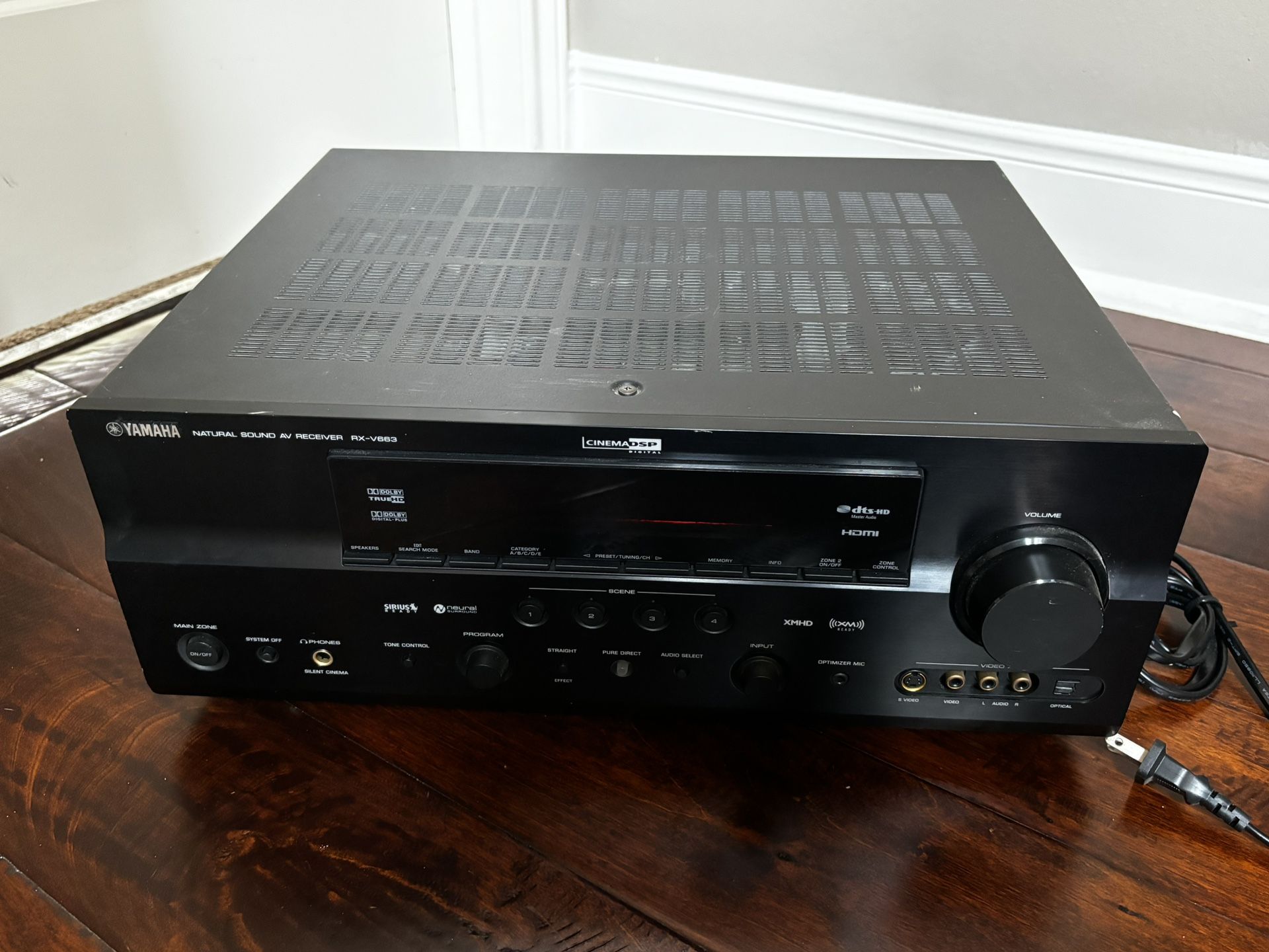 Yamaha RX-V663 Natural Sound AV Receiver