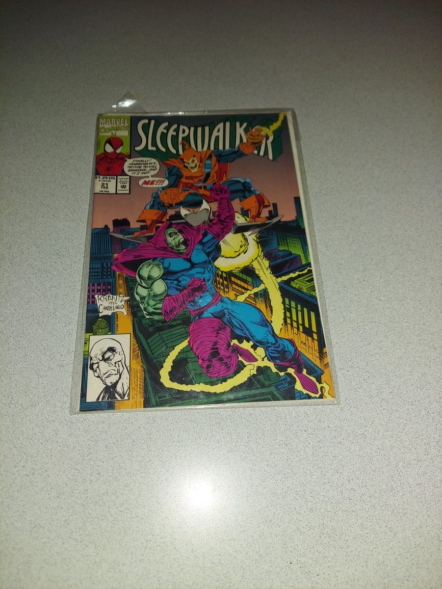 1992 SLEEPWALKER #21 COMIC BAGGED AND BOARDED
