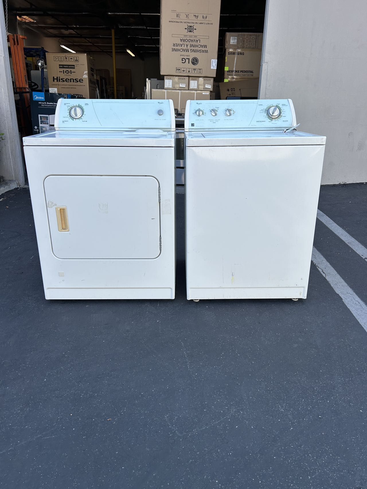 Used Washer Gas Dryer
