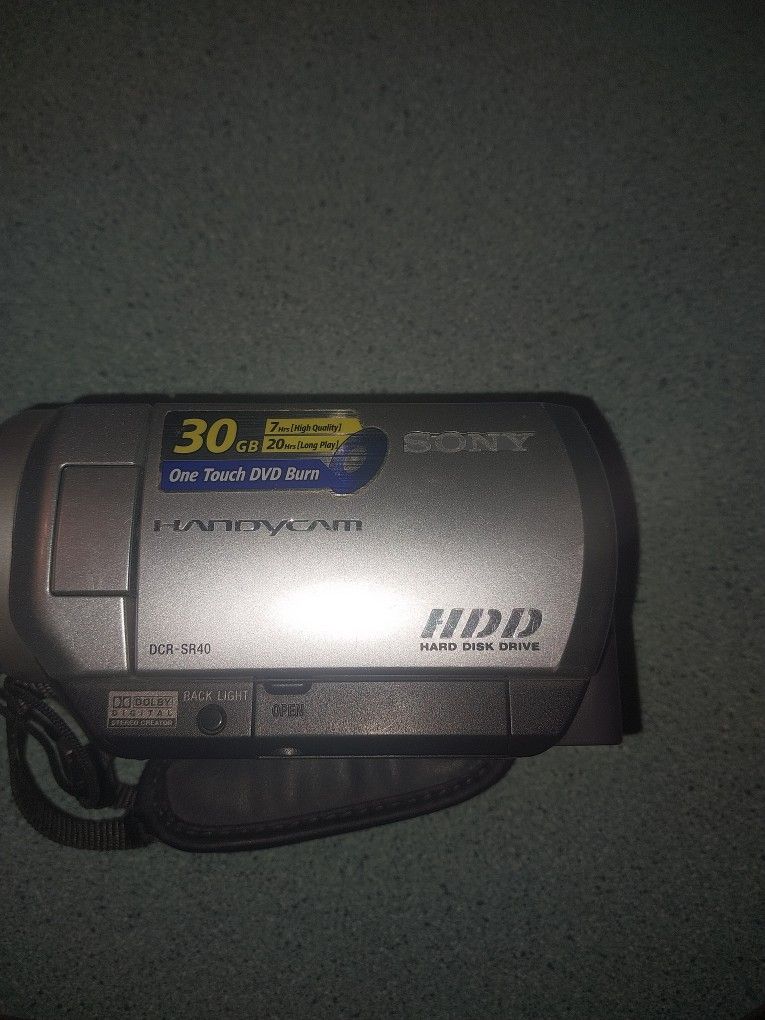 Sony Handycam DCR-SR40