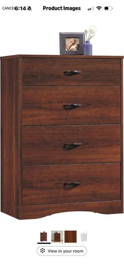 4 Drawer Chest, Brook Cherry finish
