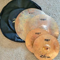 Zildjian Cymbals ZBT && Carrying Case