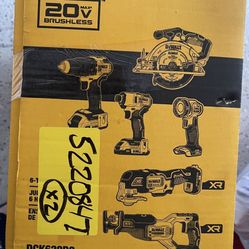 Dewalt 6 Tools Combo Kit