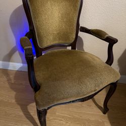 Two Matching Old Antique Sitting Chairs 