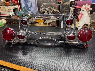 Harley Davidson Panhead Shovelehad rear light bar