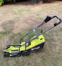 Ryobi 13 in electric mower