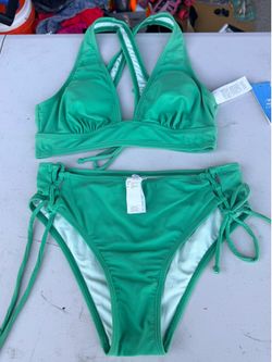 green cupshe bathing suit