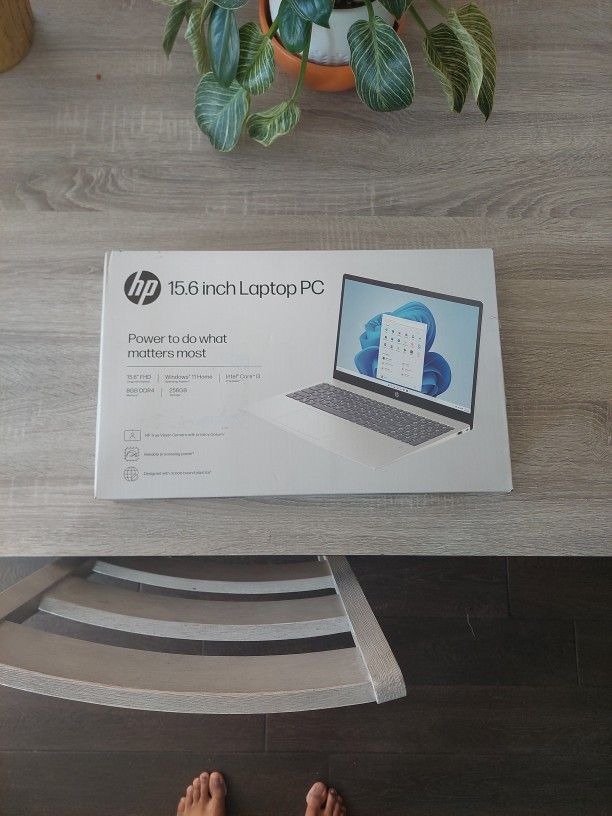 hp 15.6 inch laptop brand new