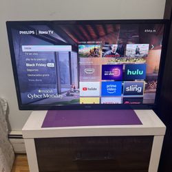 Philips 32" Clase HD (720P) Smart Roku  LED TV