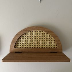 Small Rattan Shelf 