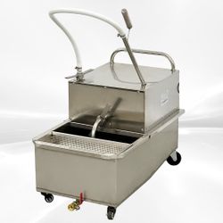 Fryer Oil Filter 55 lbs Mobile Commercial 110V LYC1