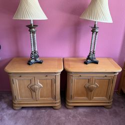 Night stands, part of 6pc set