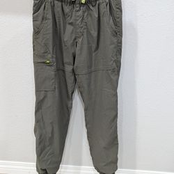 Weatherproof Fleece Lined Pants - Size youth L 14-16 Joggers (women small) Olive green snow ❄️ pants