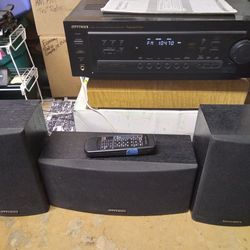 Vintage Optimus Professional Series  Audio Video System