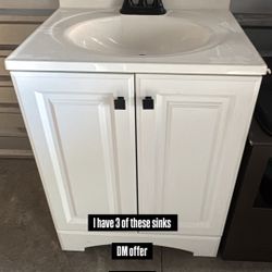 Bathroom Vanity With Sink 