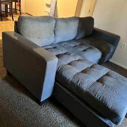 Sectional With Ottoman 