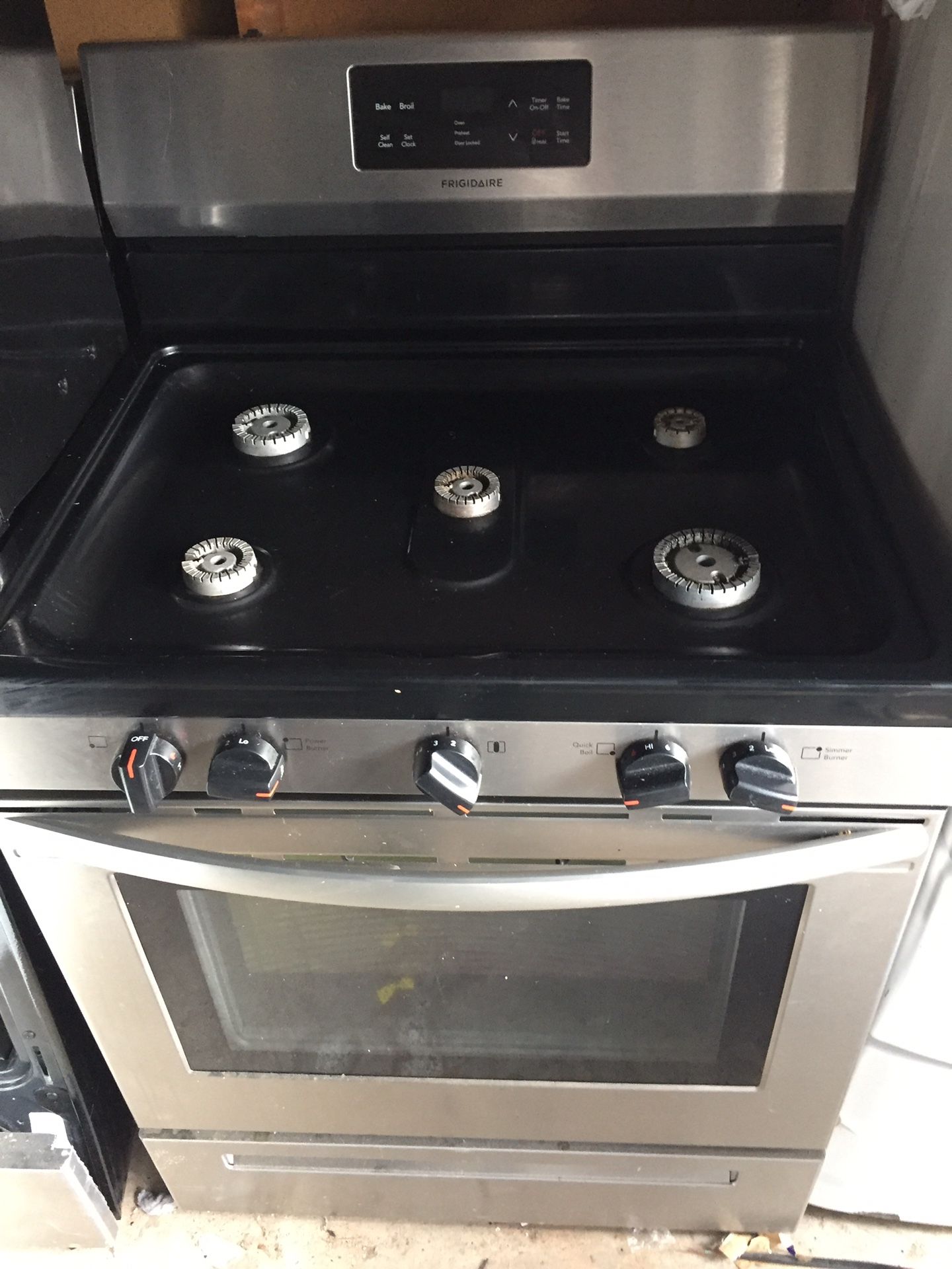 New Gas stove