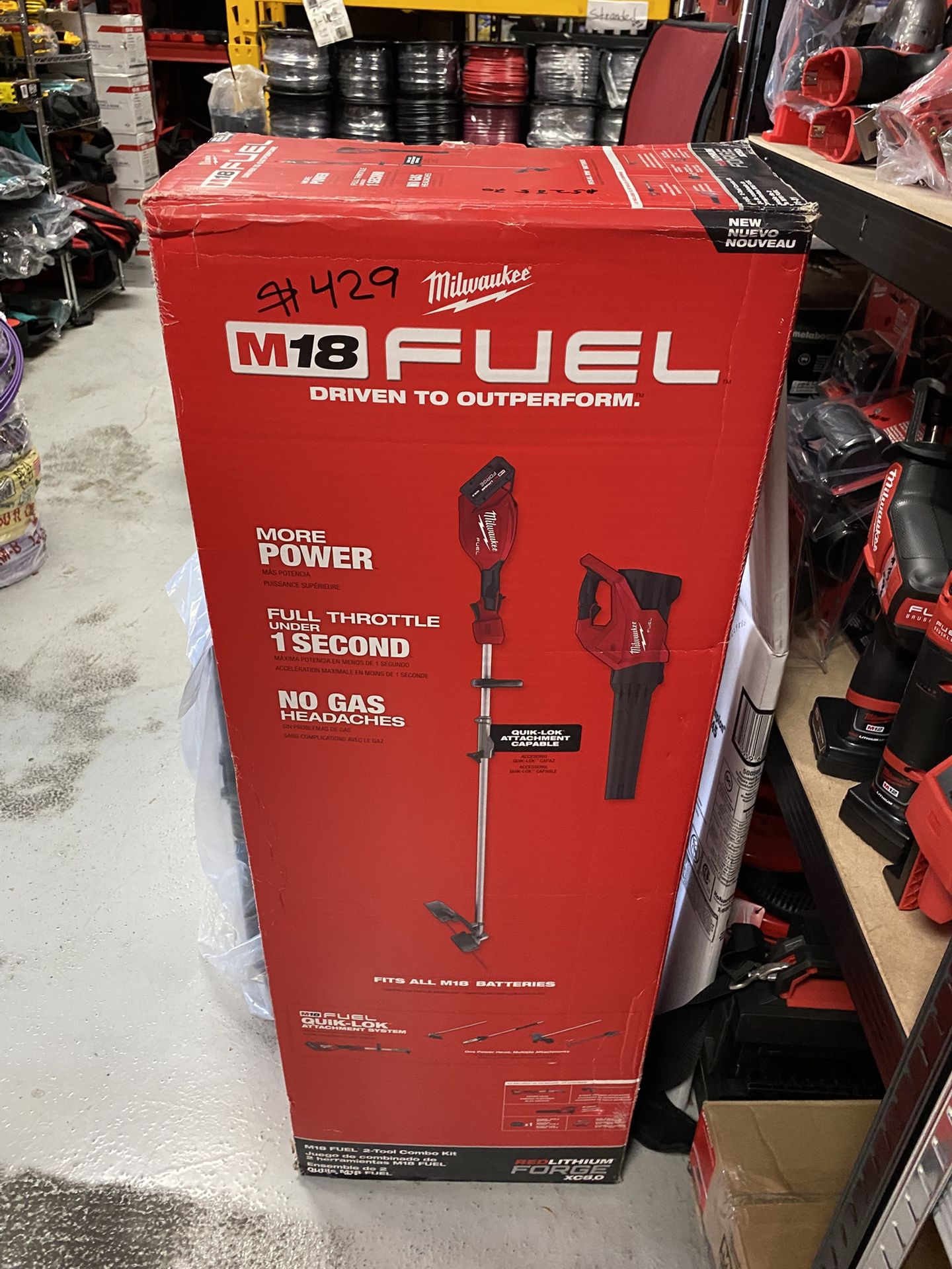 Milwaukee M18 FUEL 18 Volt 16 Brushless Cordless Electric QUIK