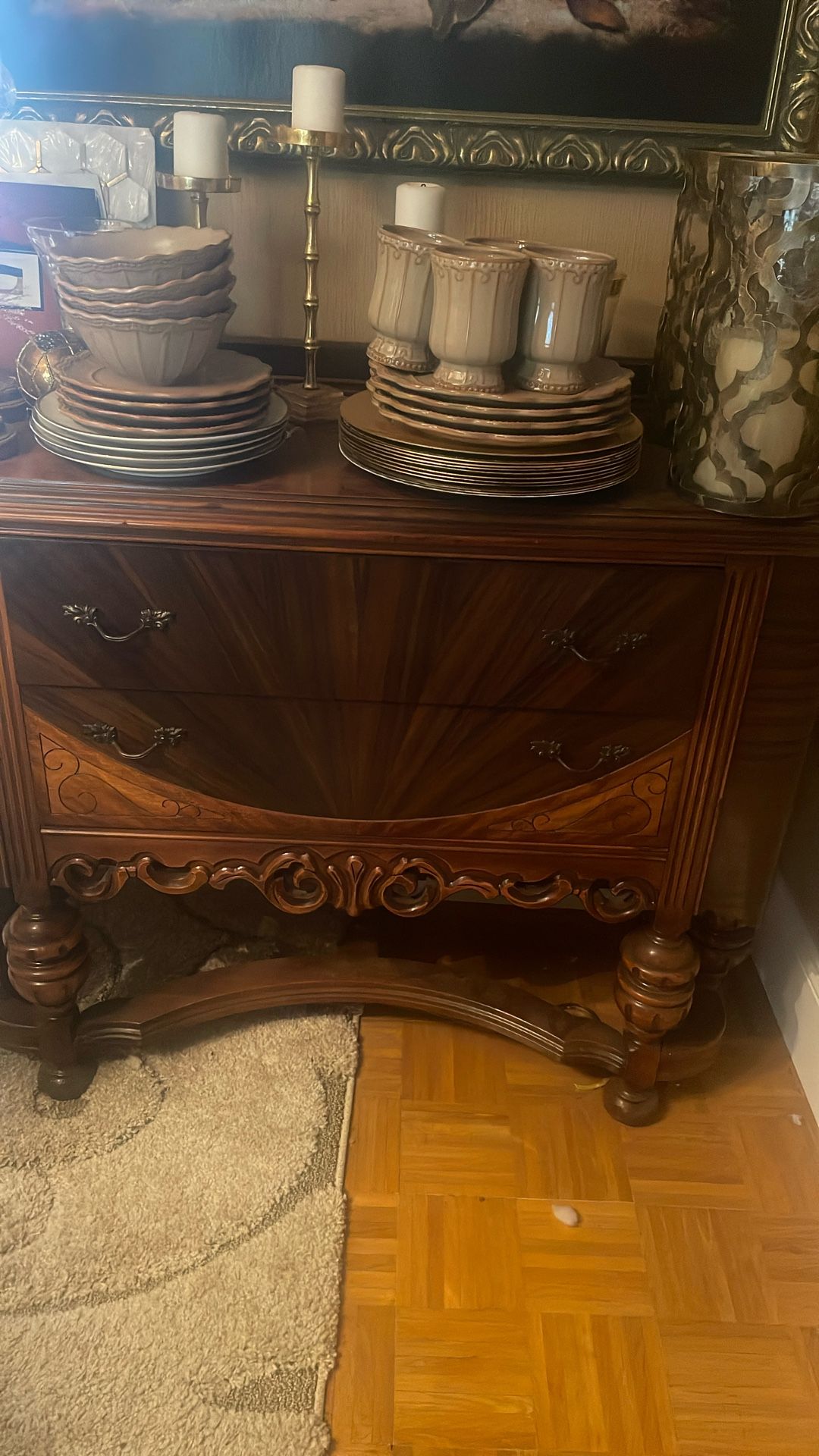 Original Antique Server