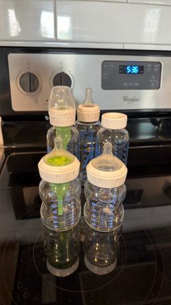 Glass Dr. Browns baby bottles