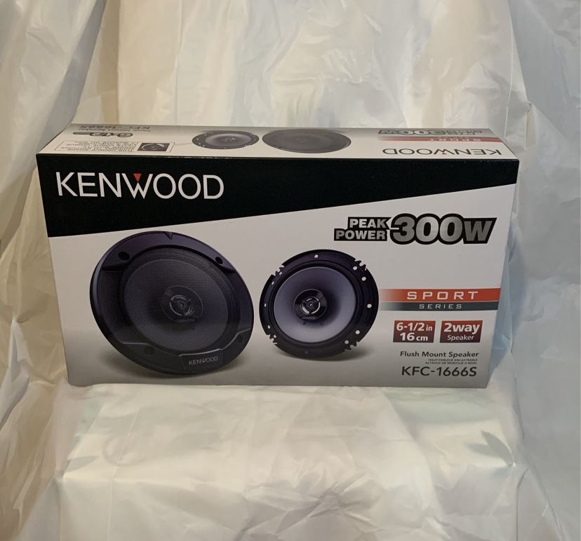 Kenwood 6.5” Speaker’s