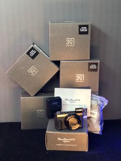 30th Anniversary Graphite Limited Edition Canon PowerShot G7 X Mark III Kit 