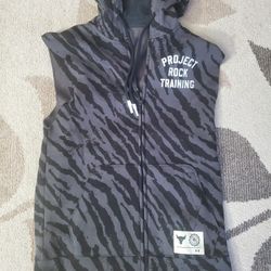 UA Projectt Rock sleeveless hoodie 