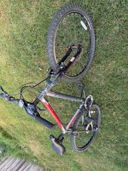 Nishiki Japanese Gray and Red Mountain Bike