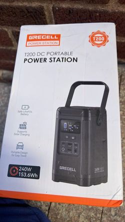 Brand new GRECELL Portable Power Station 240W